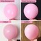 RUBFAC 129pcs Pastel Pink Balloons Different Sizes 18 12 10 5 Inches for Garland Arch, Light Pink Balloons for Birthday Valentine's Day Baby Shower Gender Reveal Wedding Party Decoration